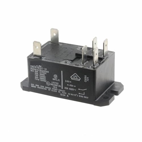 Relé T92S7D22-12 12VDC 30A 250VAC de 6 pines DPST-NO para propósito general