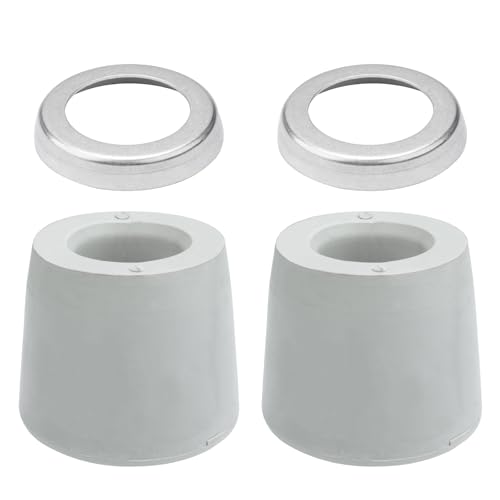 2-Pack White Rubber Mallet Face Replacement for HFMF-SW Compatible with