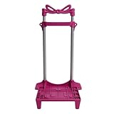 Carrinho Para Mochila Escolar Universal 2 Haste C/Trava 40 (Rosa)