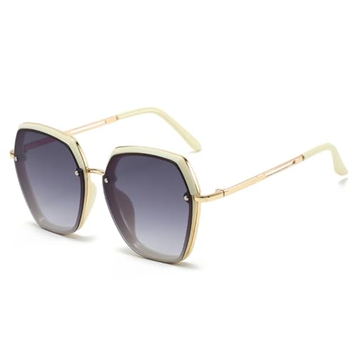 Lunettes de soleil pour femmes à montures durables et verres anti-UV de protection solaire