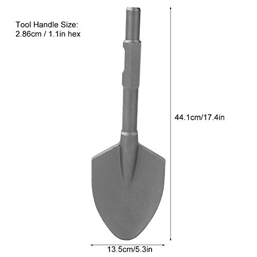 Scalpello per martelli demolitori in acciaio