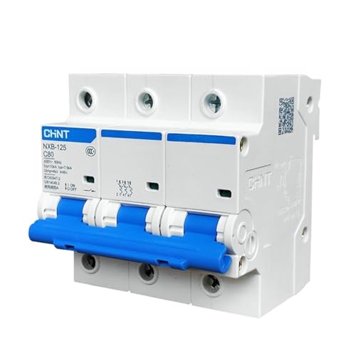 Disyuntor pequeño NXB-125 con corte de 10kA para proteger líneas monofásicas de 100A 6
