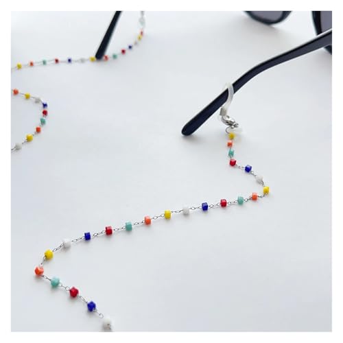 Lunettes de soleil tendance lot de 8 avec chaînes de lecture colorées