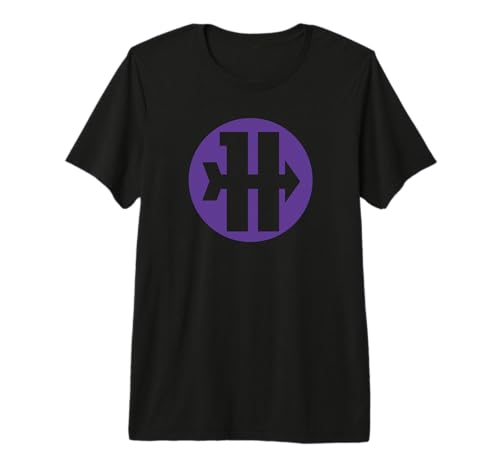 T-shirt Hawkeye premium t-shirt Marvel en maille de coton supérieure