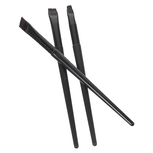 SAFIGLE 3pièces Pinceau Eyeliner Fin Pour Yeux Outil Maquillage Pratique Pinceaux Cosmétiques Créatifs