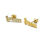 ❤️ LIEFERUMFANG: Die Ohrstecker Silber 925 gelbgold vergoldet werden komplett verpackt in einer niedlichen „Petite Marie“ Schmuckschachtel geliefert und sind so direkt fertig zum Verschenken, Auspacken und Freuen!