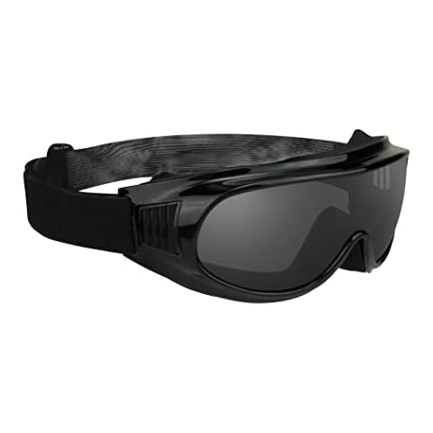 Bikershades Motorcycle Safety Fit Over Goggles Protective Cover Eye Glasses Grey Tint Lens Skiing Biking Outdoor Sport Unisex Cover