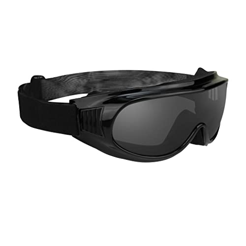 Bikershades Motorcycle Safety Fit Over Goggles Protective Cover Eye Glasses Grey Tint Lens Skiing Biking Outdoor Sport Unisex