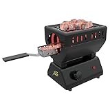 Cobus Fuze Shisha Kohleanzünder Schwarz 1250W – tragbarer Kohlekorb mit Shisha Zange | Kohlegrill Shisha | DAS Shisha Zubehör | Elektrischer Kohleanzünder Shisha Kohle | Kohlenanzünder | Shisha Grill