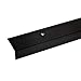 Produktbild acerto 32522 Aluminium Treppenwinkel-Profil - 20x40mm Rutschhemmend Robust Leichte Montage Treppenkanten-Profil Treppenstufen-Profil aus Alu | Gelochtes Stufenkanten-Profil (100 cm, bronze dunkel)