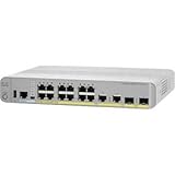 Cisco Catalyst 3560-CX WS-C3560CX-12PC-S 12 Port Gigabit Ethernet PoE Managed Switch with 10GE Uplink