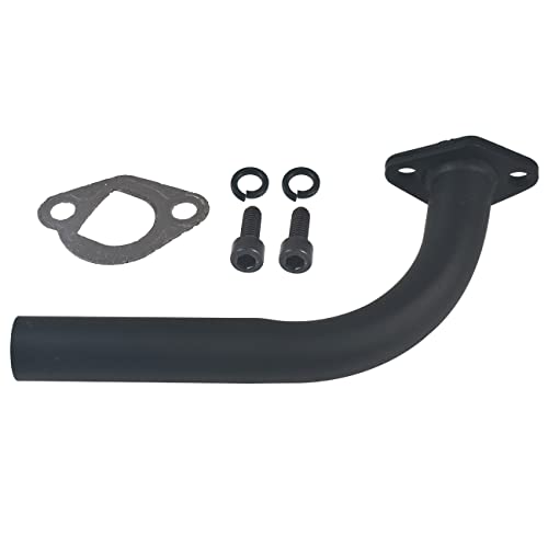 Wenyu Exhaust Pipe For Predator 212Cc Go Kart & Mini Bikes,For Honda Gx160 Gx200,For Coleman Ct200U,Mb100 #TOP4