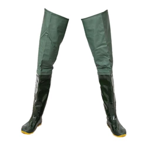 Pesca con mosca con vadeador impermeable stockingfoot y botas de pesca de suela suave 4
