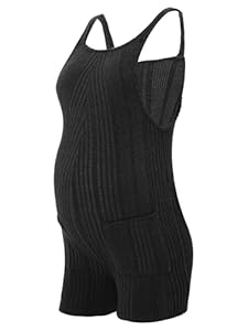 Fldy Krótkie Ogrodniczki Ciążowe Kombinezon