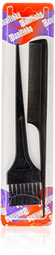 Pincel de Tintura Pequeno com Pente, Hair Bonitinho Marilu, Preto, Hair Bonitinho Marilu, Preto