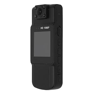 Caméra Corporelle 4K Portable – Mini Caméra Avec Enregistrement Audio et Vidéo, Vision Nocturne Infrarouge, Détection de Mouvement, Clip Anti-Vibration – Action Cam