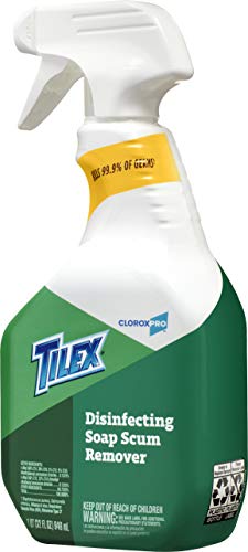 Tilex Disinfecting Soap Scum Remover Spray, Clorox Cleaning, Clorox Disinfectant Spray, Healthcare Cleaning And Industrial Cleaning, 32 Ounces (Pack Of 9) - 35604 #TOP6