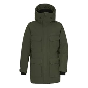 Didriksons Drew 8 - Herren Parka, Größe:L, Farbe:deep green