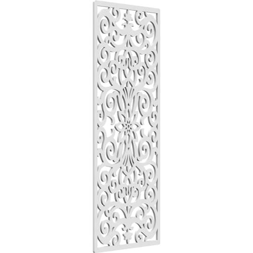 Image of 15 3 /8 inchW x 39 3 /8 inchH x 3 /8 inchT Buel Decorative Fretwork Wall Panels in Architectural Grade PVC
