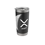 Internet money cryptocurrency Ripple XRP Moon Stainless Steel Insulated Tumbler