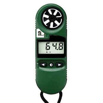 Kestrel 0820 (Green) Pocket Thermo Wind Meter Plus