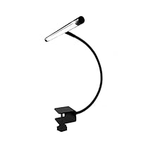 Infitronic IN78LEDKLB2 – 78 LEDs Aluminium Klavierleuchte Klavierlampe Notenpultleuchte Dimmbar Farbwechsel schwarz