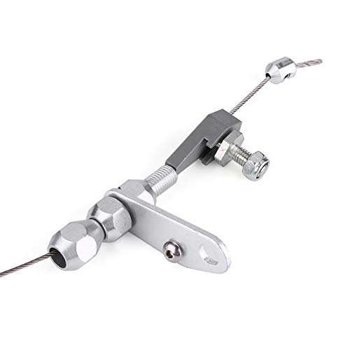 Kick Down Cable, Stainless Steel Braided Kick Down Cable Transmission Detent Kickdown For Ford C6 #TOP2