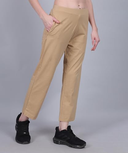 Image of Women's Cotton Light Weight Comfortable, Stretchable, Breathable & Soft Pant Style Jeggings