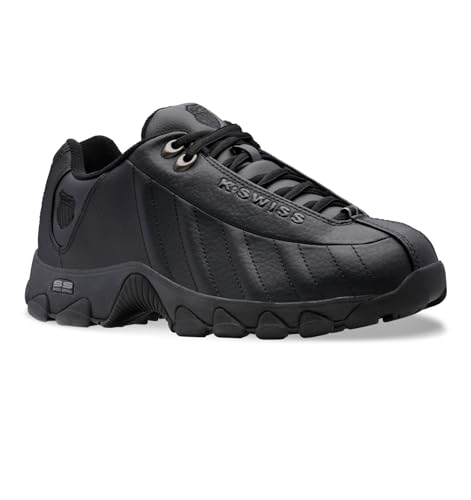 K-Swiss Mens ST329 CMF Sneaker Wide Tennis Walking Shoes Leather Upper | Court Inspired Tennis Heritage Comfort Soft Cushioning Arch Support Wide Feet Fit Chunky Silhouette Classic Style. product thumbnail 16