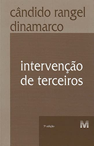 Intervenção de terceiros – 5 ed./2009: