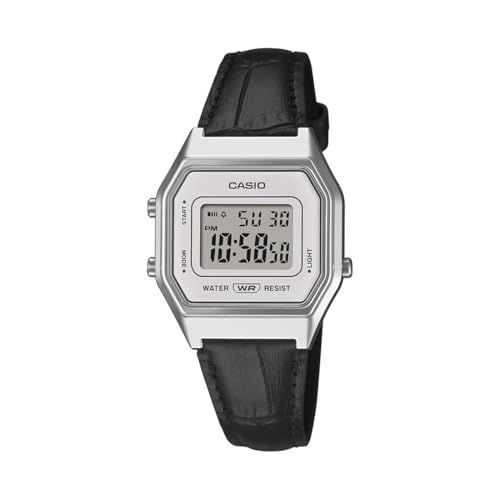 Casio Vintage LA680WEL-1DF - Reloj digital blanco para mujer (D423)