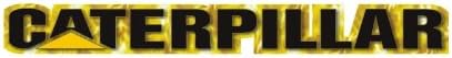 Caterpillar - Yellow Fire - windshield window tailgate decal sticker