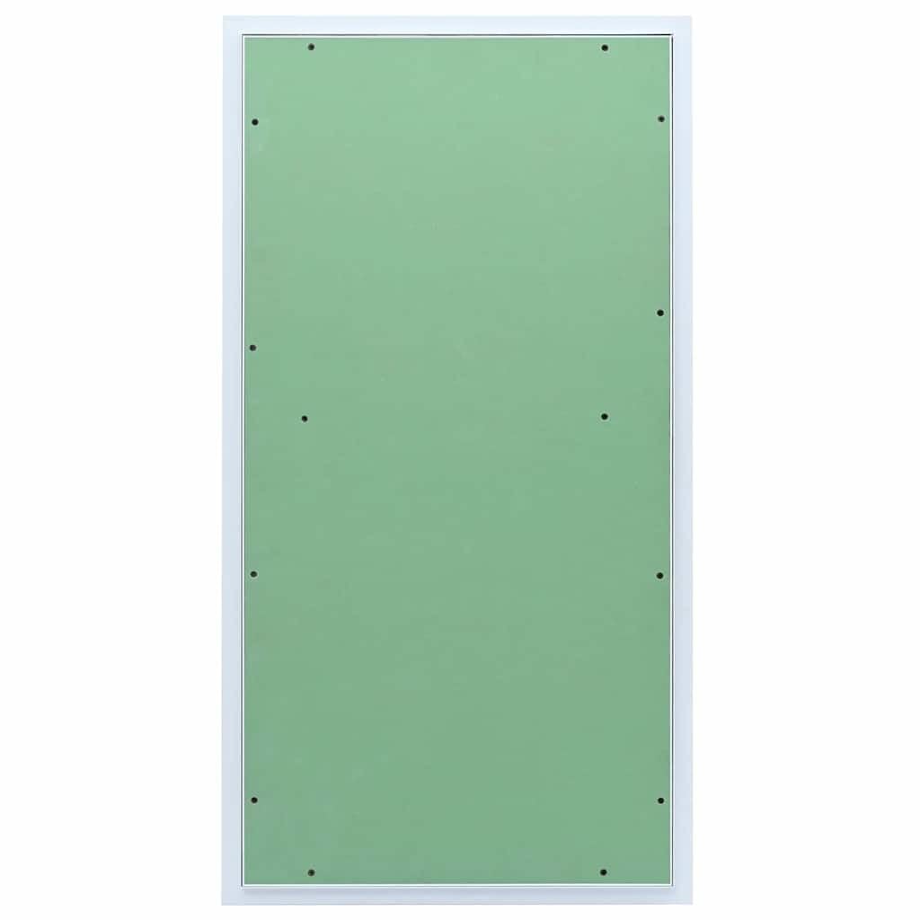 Genérico Panel de Acceso Verde y Plata 55 x 105 cm Aluminio y Pladur,Bricolaje,Materiales de construcción,Trampas,Verde,4018463