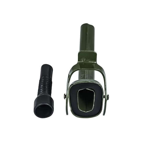Image of B.K.Jagan and Co Steel Jerry Can, 20 Litre Fuel Container, Military Green, Heavy Duty, 45.7 x 35.6 x 15.2 cm