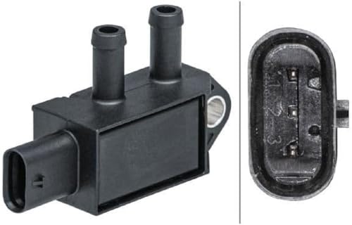 HELLA 6PP 009 403-221 Sensor, presión gas de escape - 3polos - atornillado