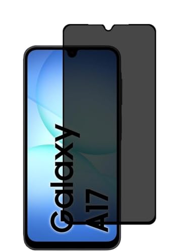 Image of ZARALA Privacy Screen Protector for Samsung Galaxy A17, Galaxy M17, M36, F36 and Galaxy F17 Fingerprint is Not Working Anti-Spy Tempered Glass Film, 9H Hardness, Anti Scratch, Bubble-Free, Anti-Spy Screen Protector