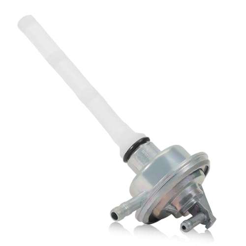 Fraylis Benzinhahn 15 mm mit Filter für Aerox Derbi Peugeot Trekker Speedfight Vivacity Elyseo Runner Piaggio NRG Typhoon Kymco 2004 Vergasertank Vakuum-Benzinhahn Benzinhahn Unterdruck