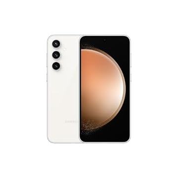 Samsung Galaxy S23 FE 5G 256 GB Câmera traseira tripla de 50 MP +12 MP + 10 MP, selfie de 10 MP, tela infinita 6.4" 60-120 Hz, 256 GB, 8 GB, processador Exynos 2200, chip duplo, e-SIM - Creme