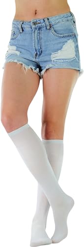Image of ToBeInStyle Women's Pack of 6 or 12 Knee High Socks