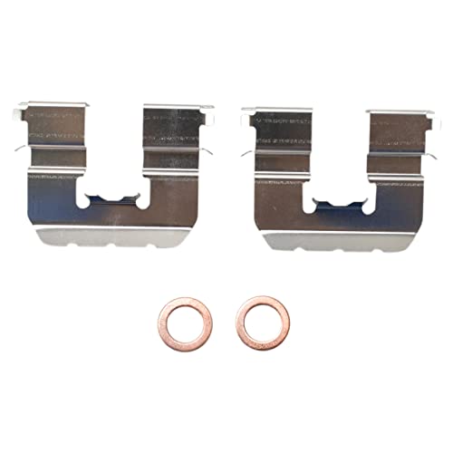 Image of TRQ Rear Left Brake Caliper w /Bracket Drivers Side