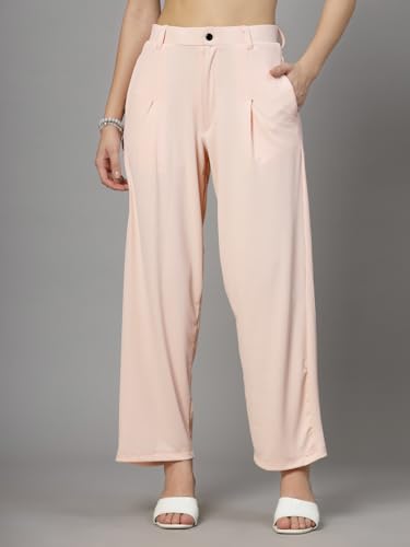 Image of UZARUS Women's Relax Fit Trouser 2 Pockets Baggy Pants