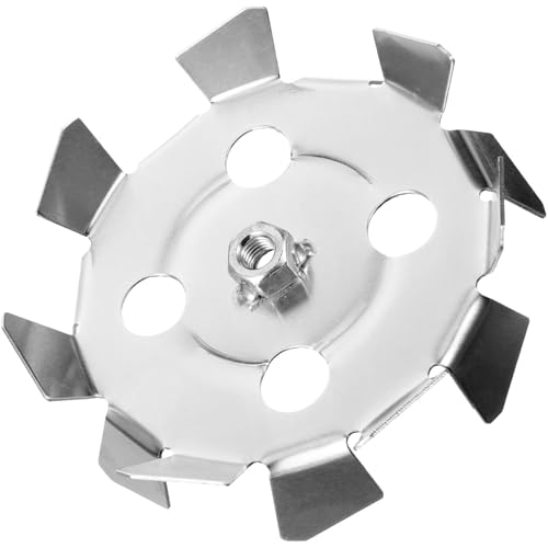 GALPADA Cabezal Mezclador de Varilla para Taladro Eléctrico Herramienta de Mezcla de Pasta para Paneles de Yeso Accesorio Compacto de Hierro Galvanizado para Pintura y Cemento Uso
