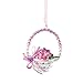 Enesco Facets Easter Basket Acrylic Hanging Ornament, 3.25in H, Assorted