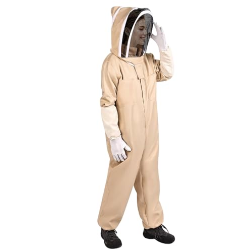Combinaison d'abeille entièrement ventilée corps complet taille XL