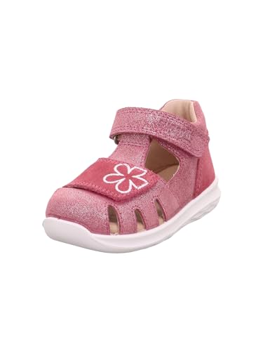 Superfit Bumblebee Suede Leather, Sandals Girls, Pink 5510, 25 EU