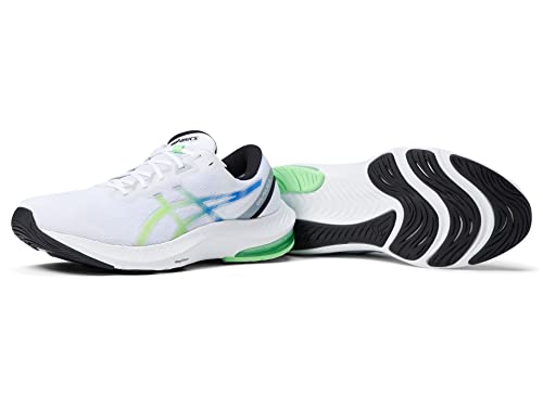ASICS Men's Gel-Pulse 13 Running Shoes, 11, White/Bright Lime, 45 EU