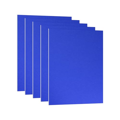 Image of PATIKIL 7x5x1 /32inch Anodized Aluminum Sheet, 5Pcs Metal Rectangle Aluminum Plate 0.8mm Thick Engraving Blanks for Laser Engraving DIY Decorative Crafting Home Decoration, Blue