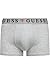 GUESS Mens Eco Brian Hero Boxer Trunk 3 Pack, Black White Combo, Large