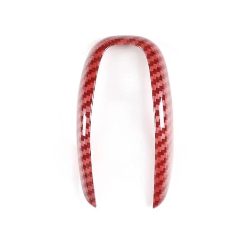 車内ギアシフトノブフレームカバートリム に適合するアルファロメオ に適合するステルヴィオ に適合するジュリア 2017-2019 デコレーションステッカーアクセサリー インテリア 装飾(カラー3)