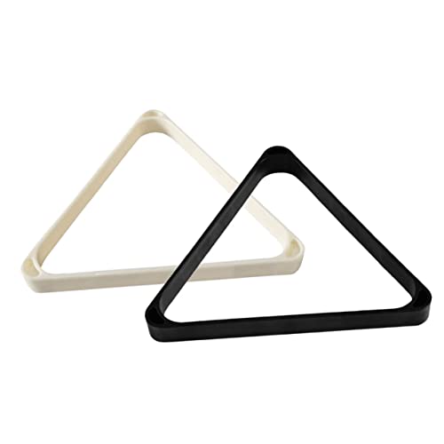 balacoo Pool Table Triangle Rack Billiard Balls Holder Snooker Pool Balls Rack Durable Billiard Organizer
